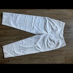 High waisted 29” waist polka dot pants